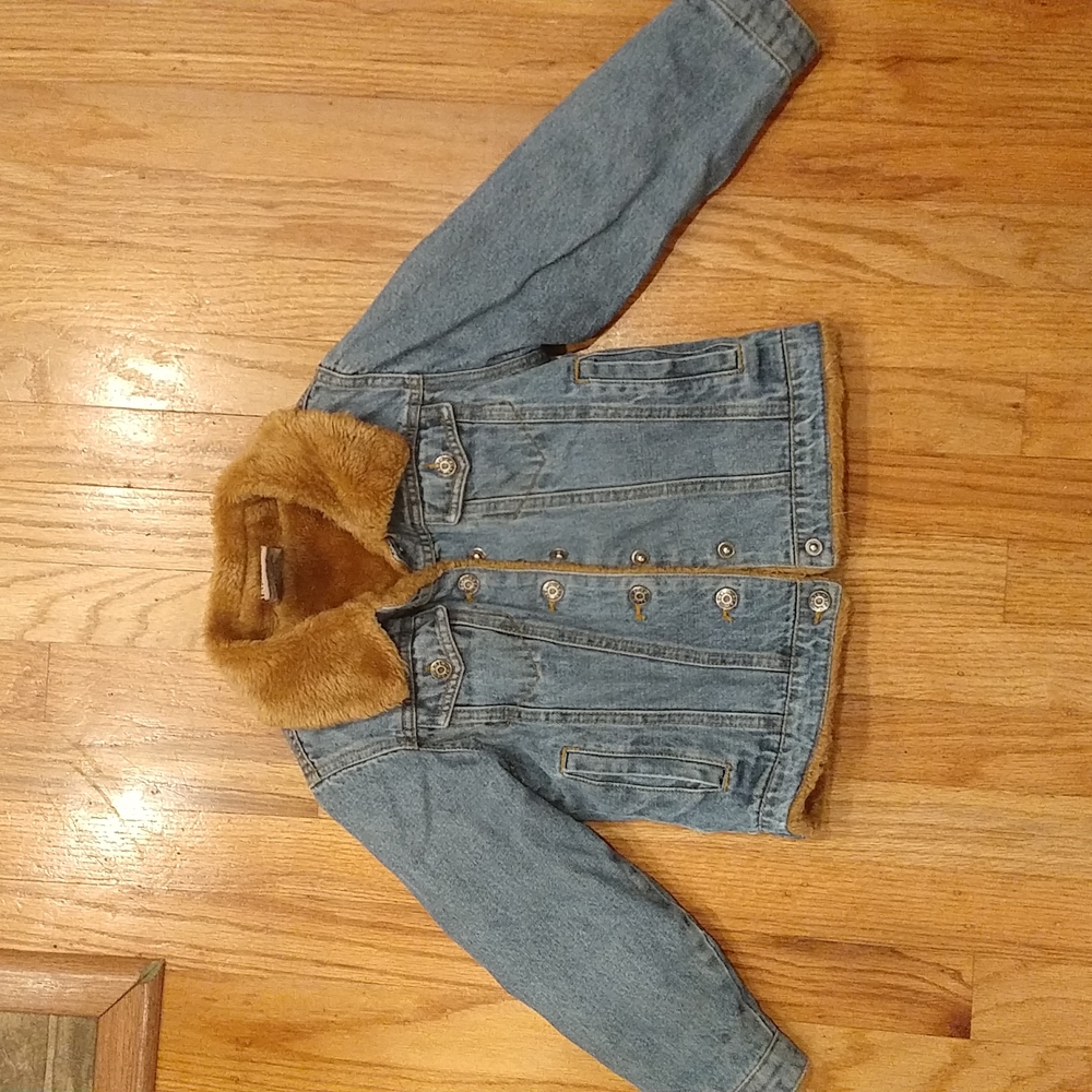 Lined jean jacket
